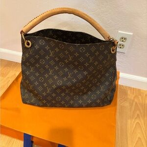 Louis Vuitton Brown Monogram Shoulder Bag